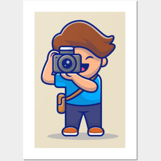 Cute Photographer Posters and Art